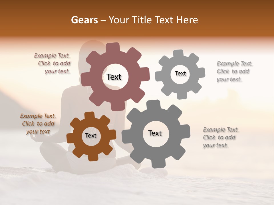 Sea People Beauty PowerPoint Template