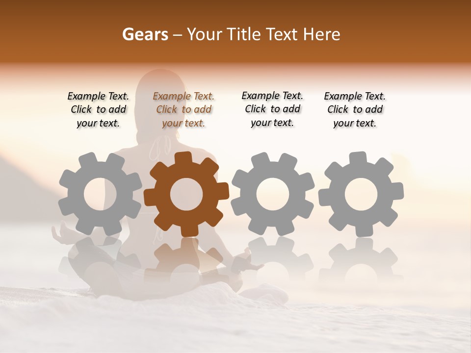 Sea People Beauty PowerPoint Template