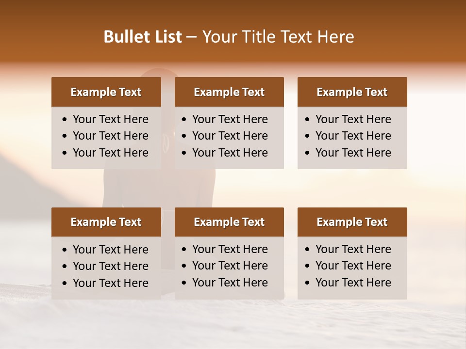 Sea People Beauty PowerPoint Template