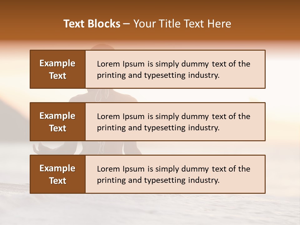 Sea People Beauty PowerPoint Template