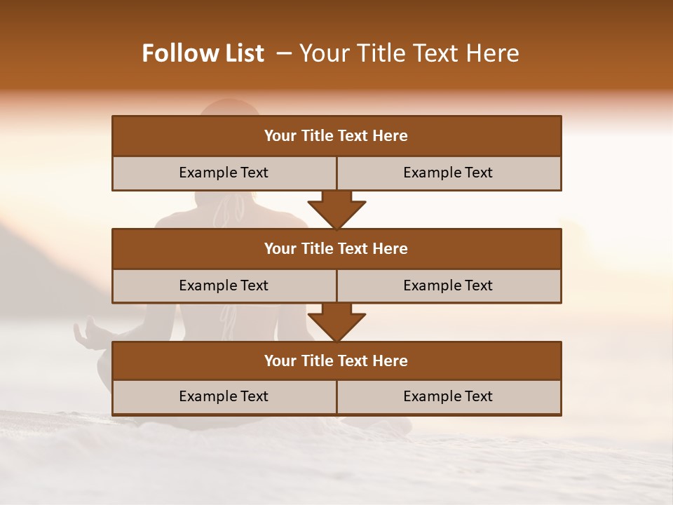 Sea People Beauty PowerPoint Template