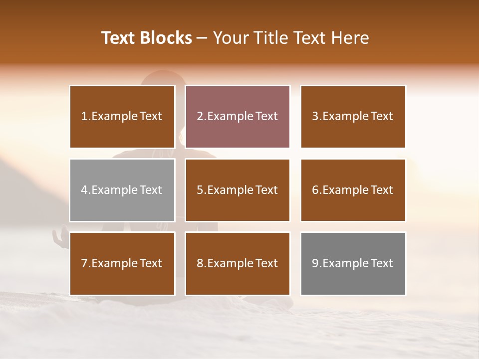 Sea People Beauty PowerPoint Template