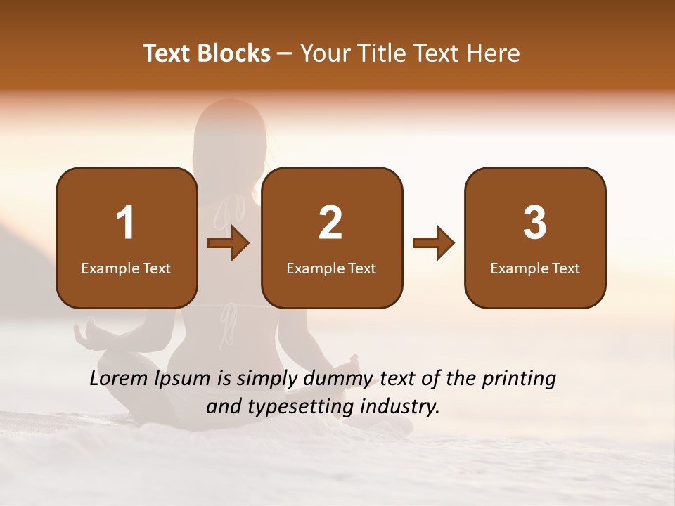 Sea People Beauty PowerPoint Template