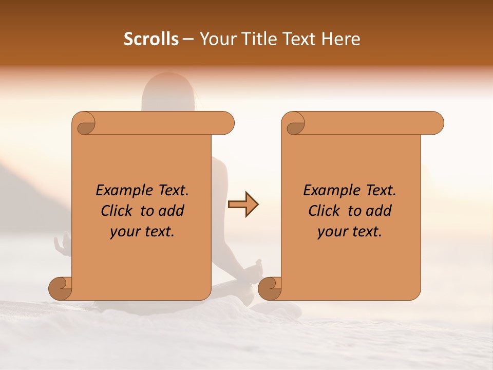 Sea People Beauty PowerPoint Template