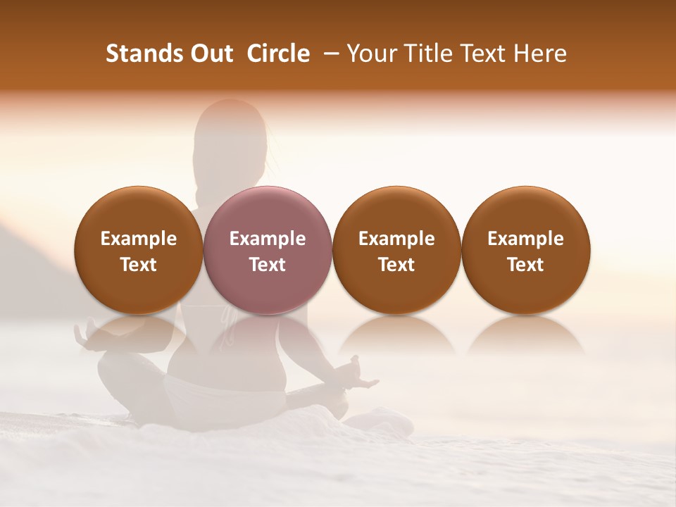 Sea People Beauty PowerPoint Template