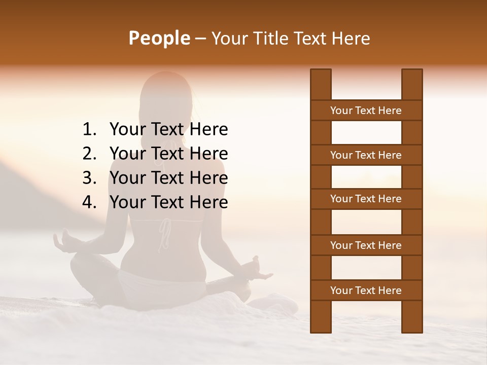 Sea People Beauty PowerPoint Template