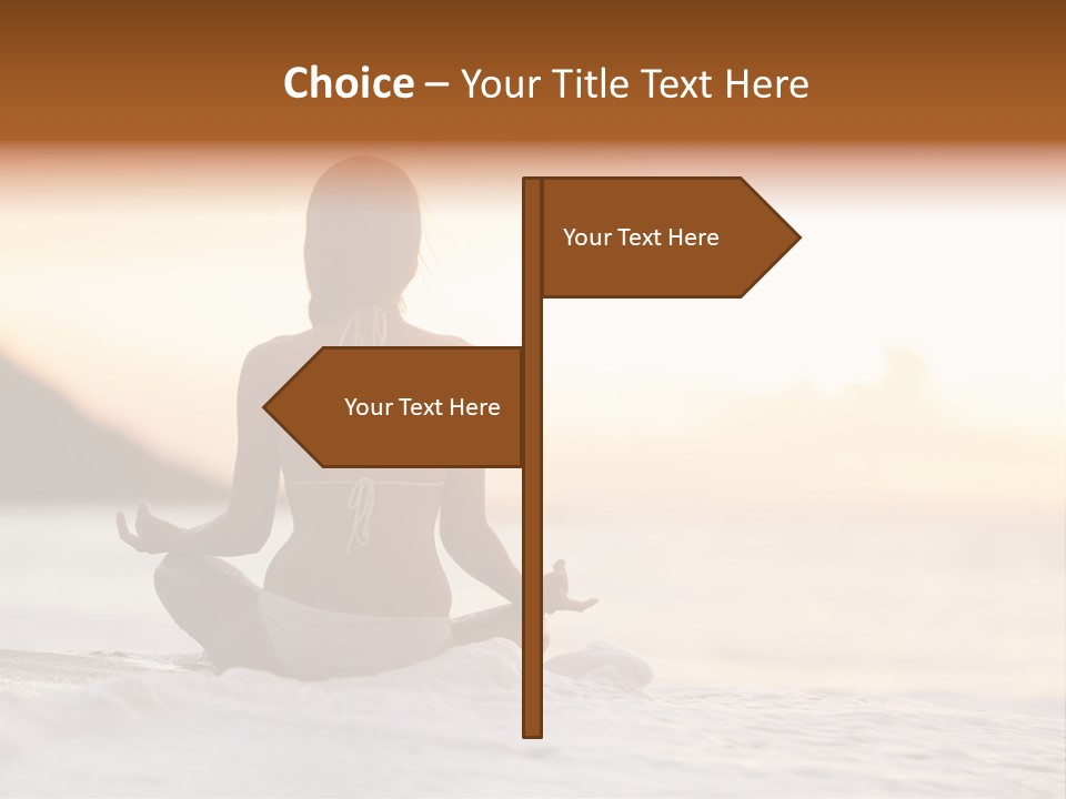 Sea People Beauty PowerPoint Template