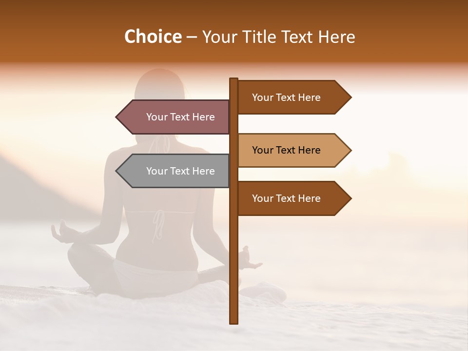 Sea People Beauty PowerPoint Template