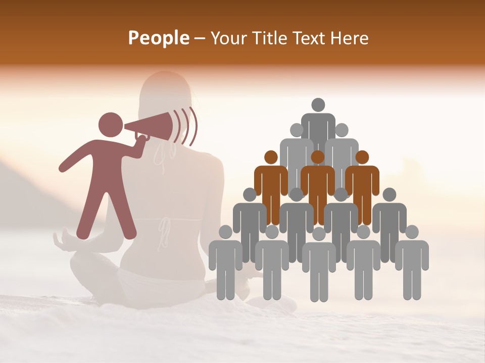 Sea People Beauty PowerPoint Template