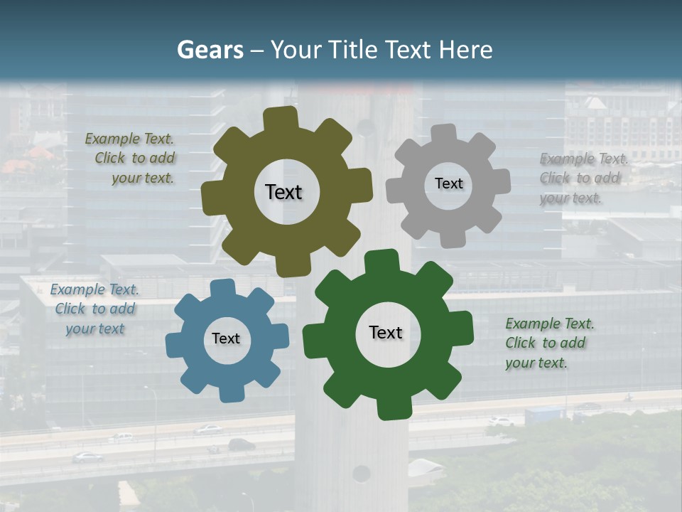 Architecture Street Parade PowerPoint Template