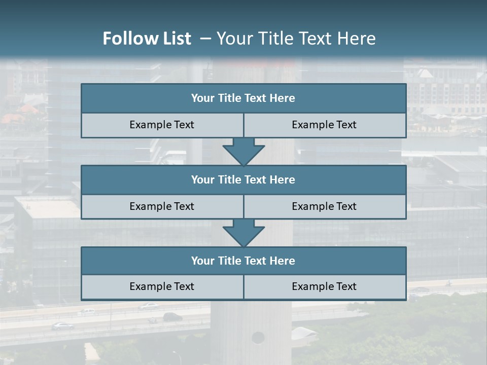 Architecture Street Parade PowerPoint Template