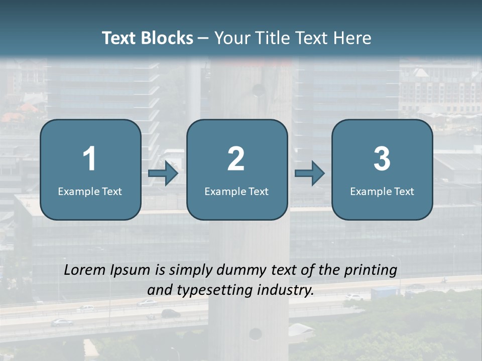 Architecture Street Parade PowerPoint Template