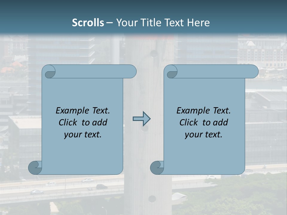 Architecture Street Parade PowerPoint Template