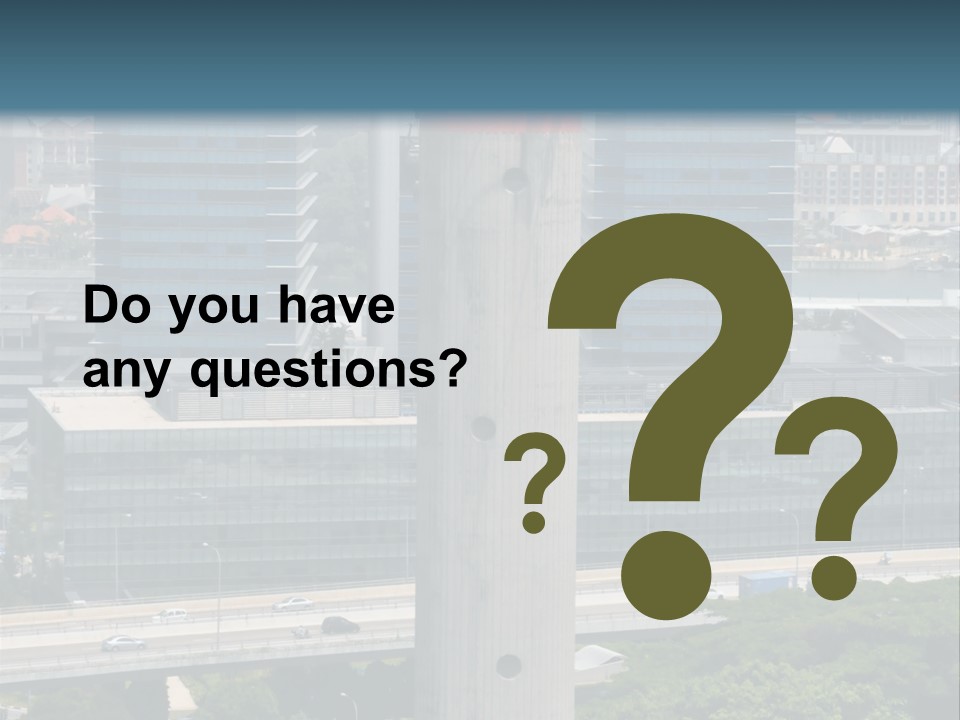 Architecture Street Parade PowerPoint Template