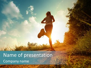 Countryside Sportsman Success PowerPoint Template