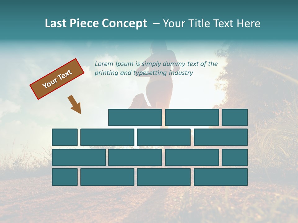 Countryside Sportsman Success PowerPoint Template