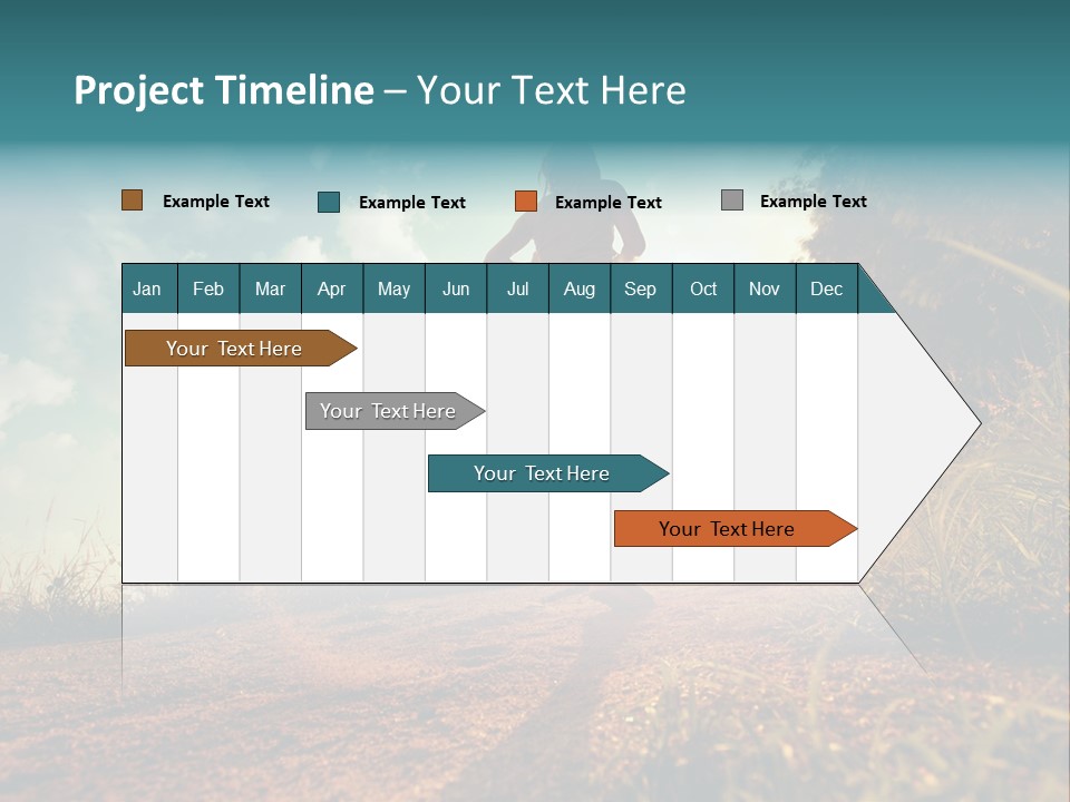 Countryside Sportsman Success PowerPoint Template