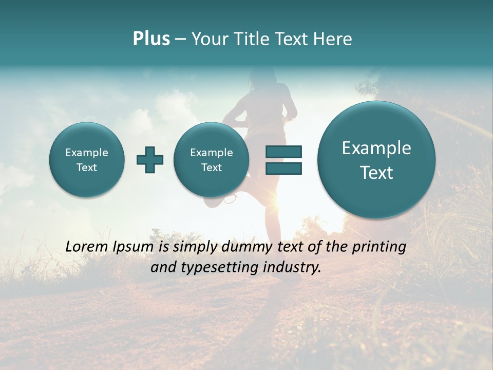 Countryside Sportsman Success PowerPoint Template
