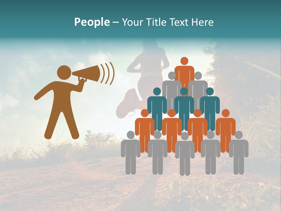 Countryside Sportsman Success PowerPoint Template