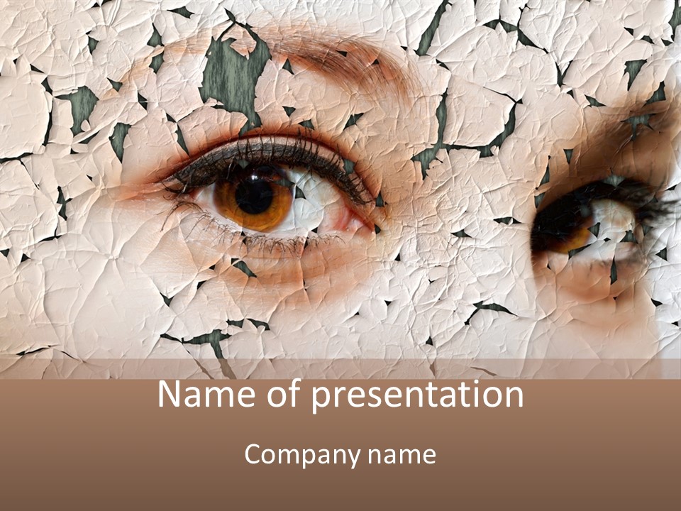 Female Pharmacy Precaution PowerPoint Template