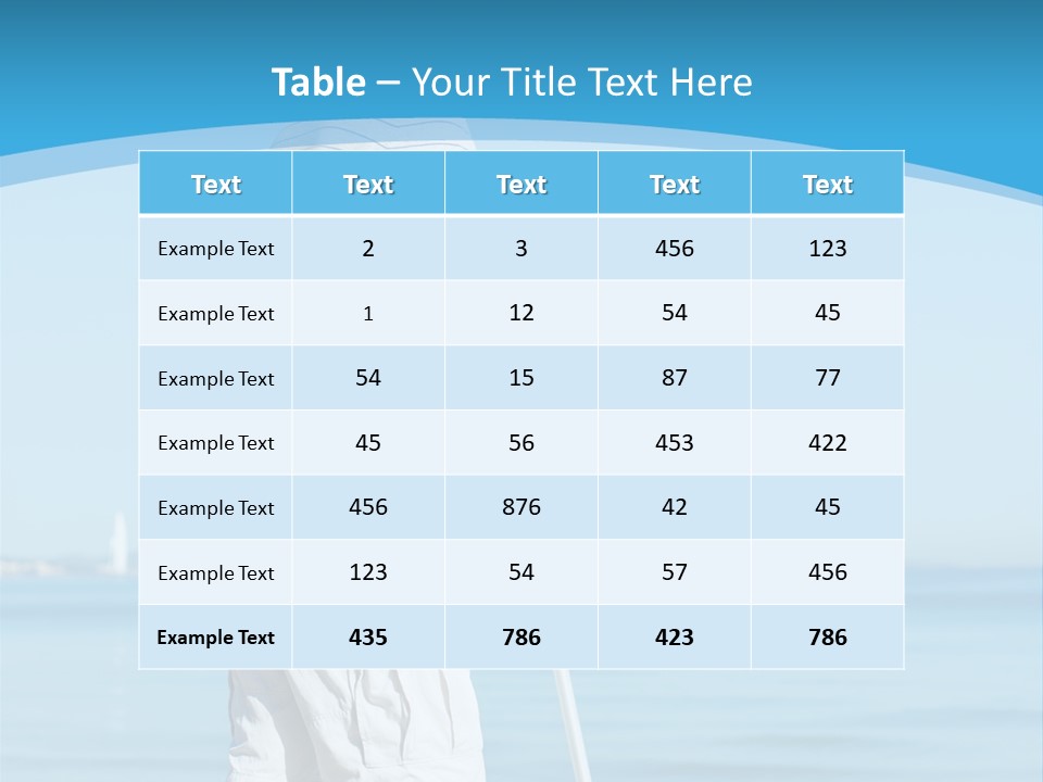 Male Recuperating Handicap PowerPoint Template