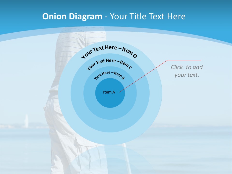 Male Recuperating Handicap PowerPoint Template