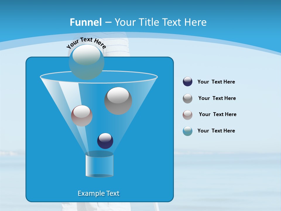 Male Recuperating Handicap PowerPoint Template