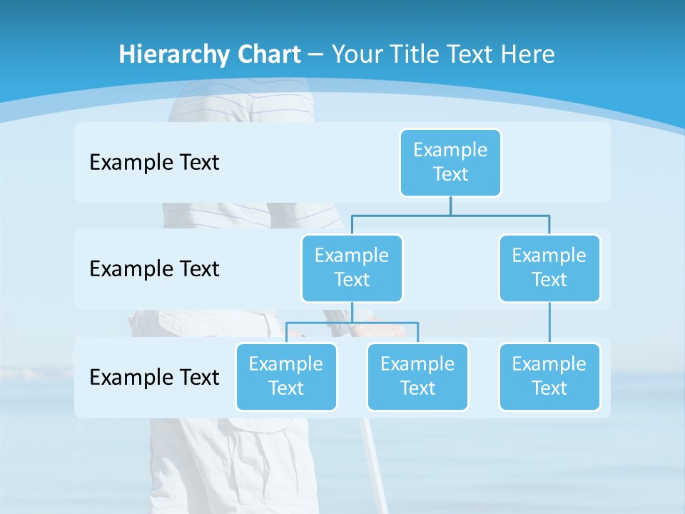 Male Recuperating Handicap PowerPoint Template