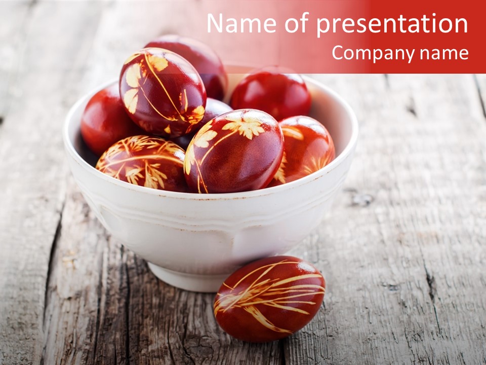 Eating Objects Spring PowerPoint Template