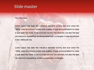 Eating Objects Spring PowerPoint Template