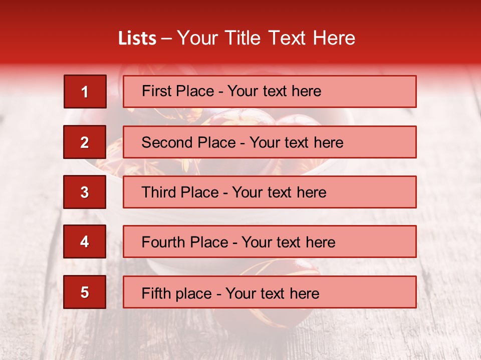 Eating Objects Spring PowerPoint Template