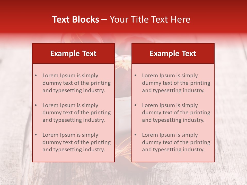 Eating Objects Spring PowerPoint Template