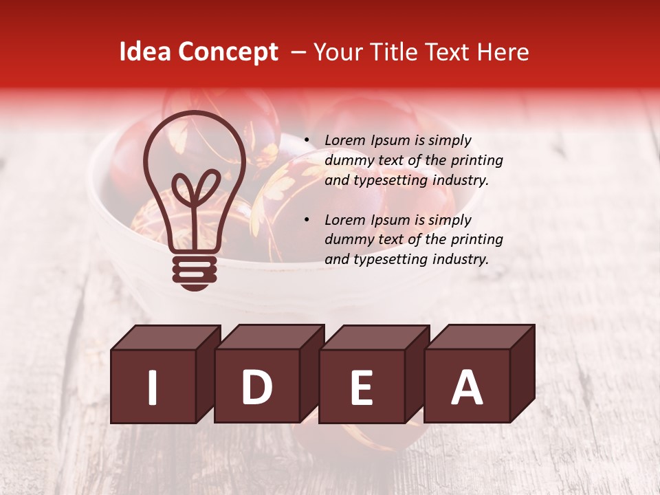 Eating Objects Spring PowerPoint Template