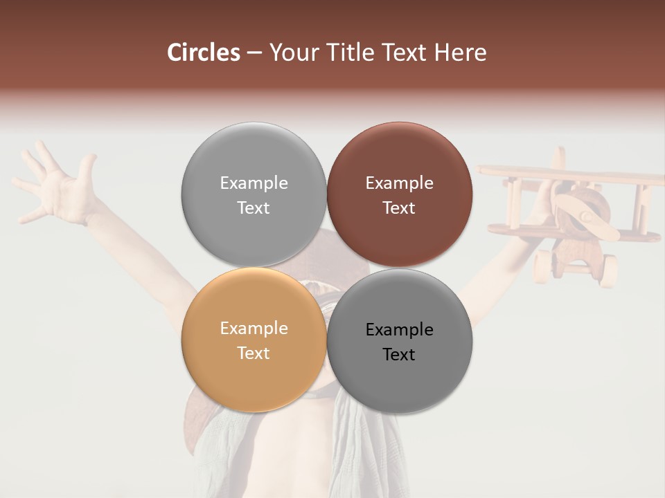 Boy Play Retro PowerPoint Template