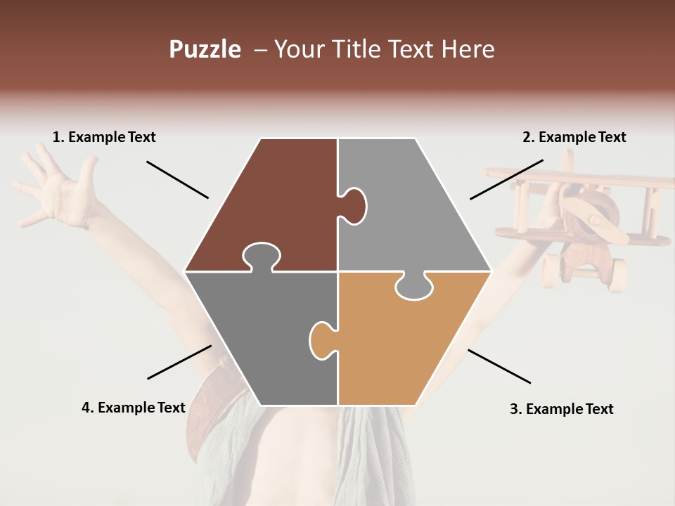 Boy Play Retro PowerPoint Template