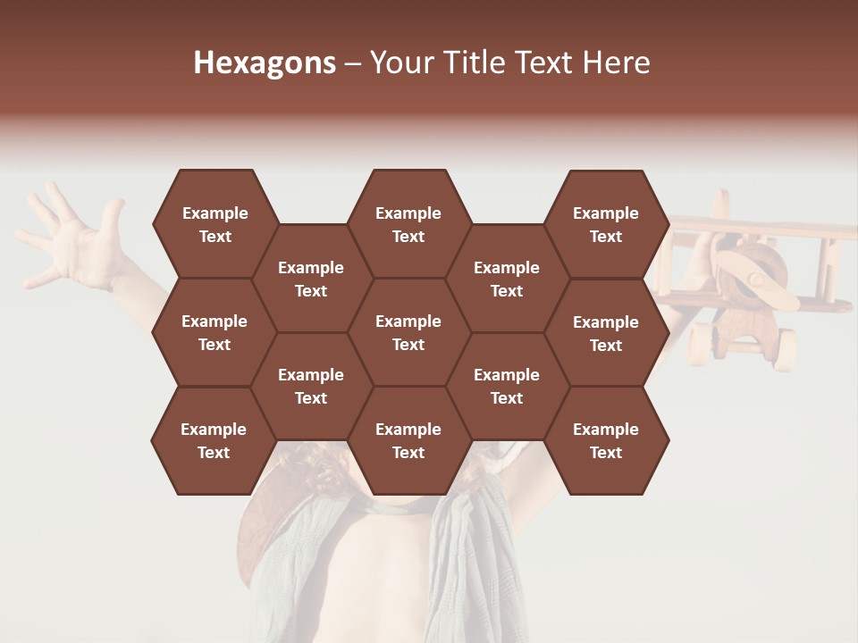 Boy Play Retro PowerPoint Template