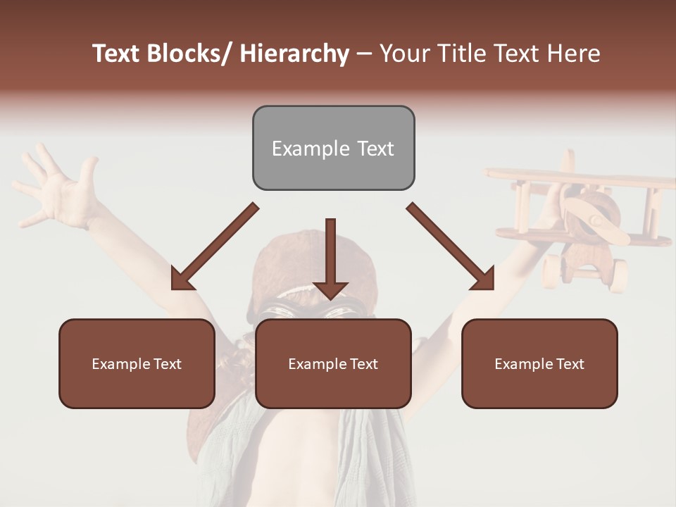 Boy Play Retro PowerPoint Template