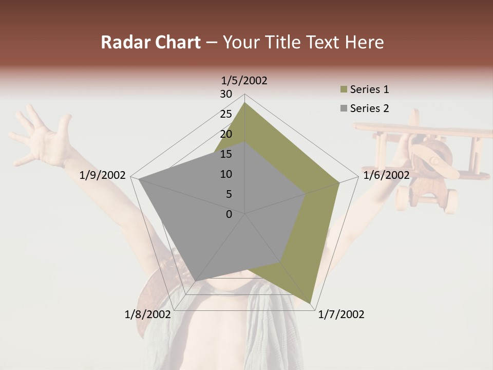 Boy Play Retro PowerPoint Template