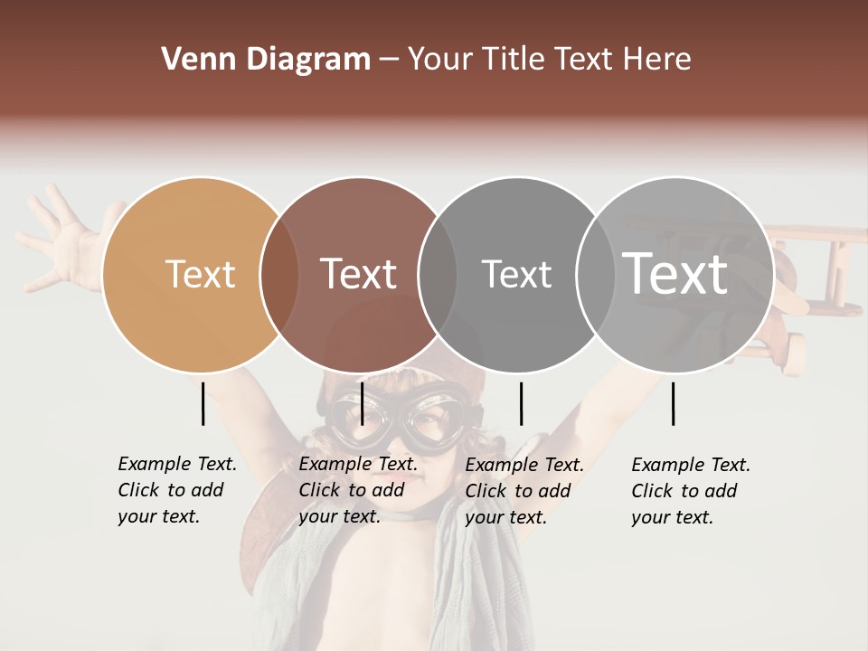 Boy Play Retro PowerPoint Template