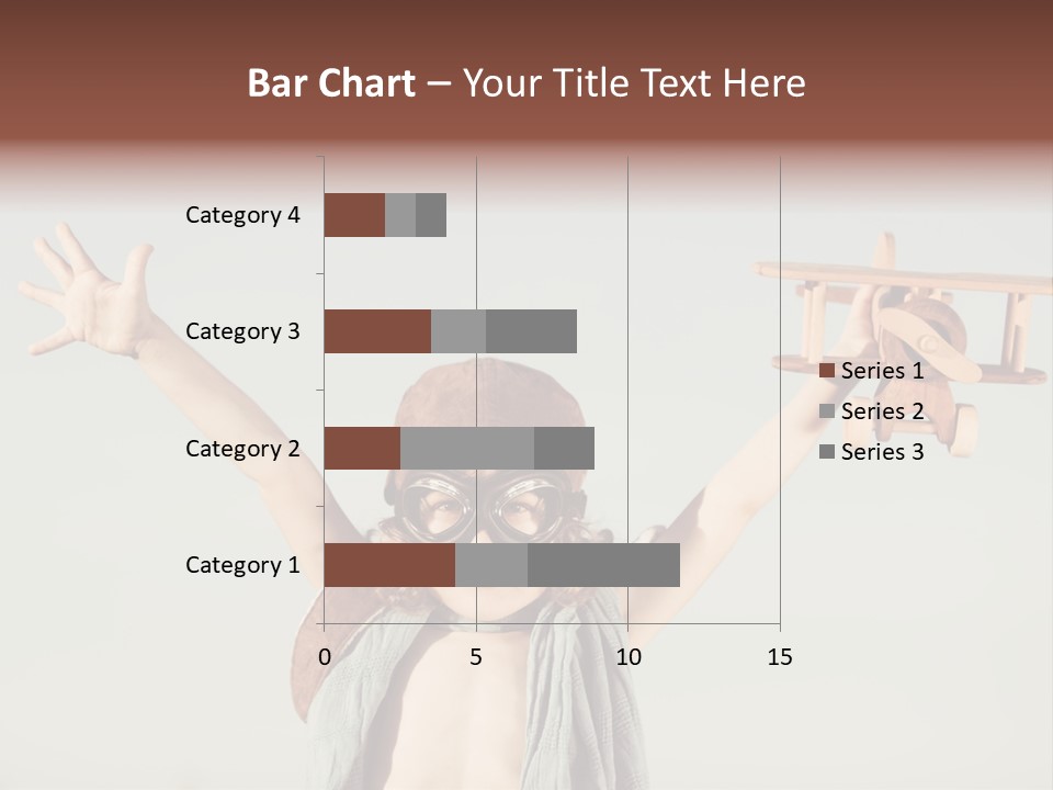 Boy Play Retro PowerPoint Template