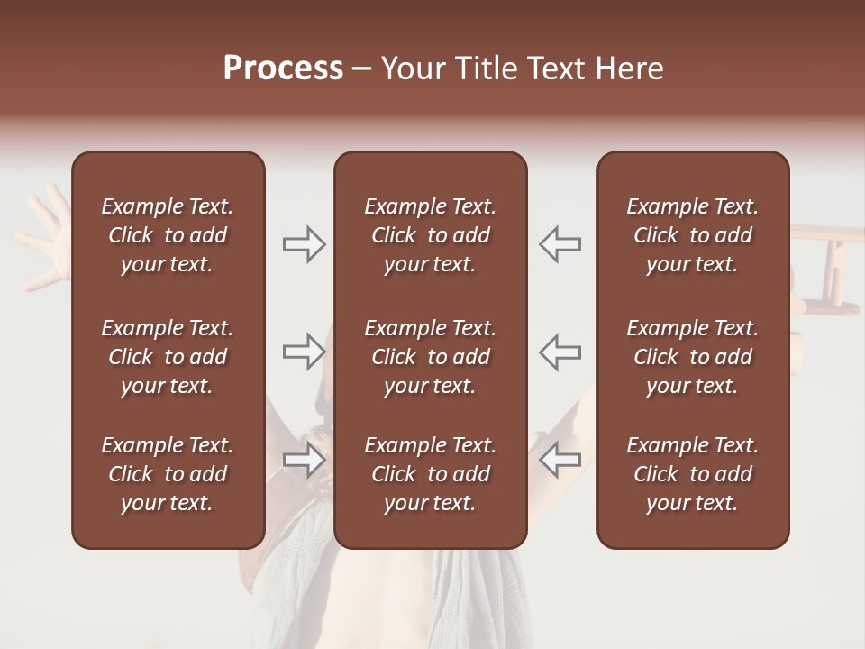 Boy Play Retro PowerPoint Template