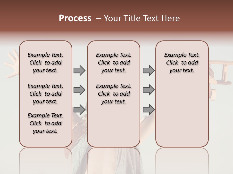 Boy Play Retro PowerPoint Template