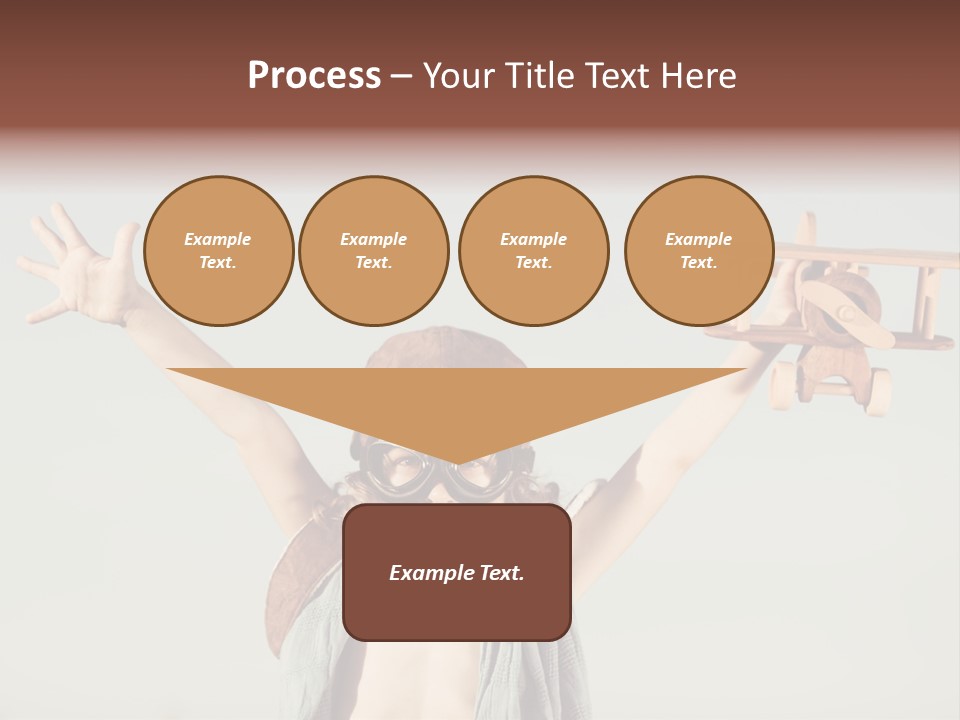 Boy Play Retro PowerPoint Template