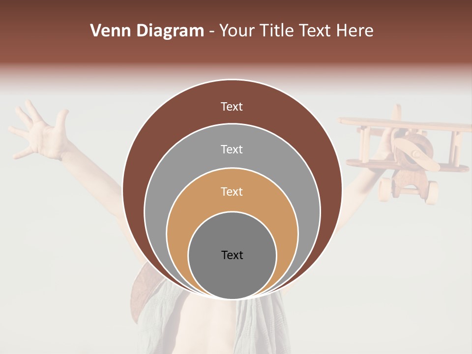 Boy Play Retro PowerPoint Template