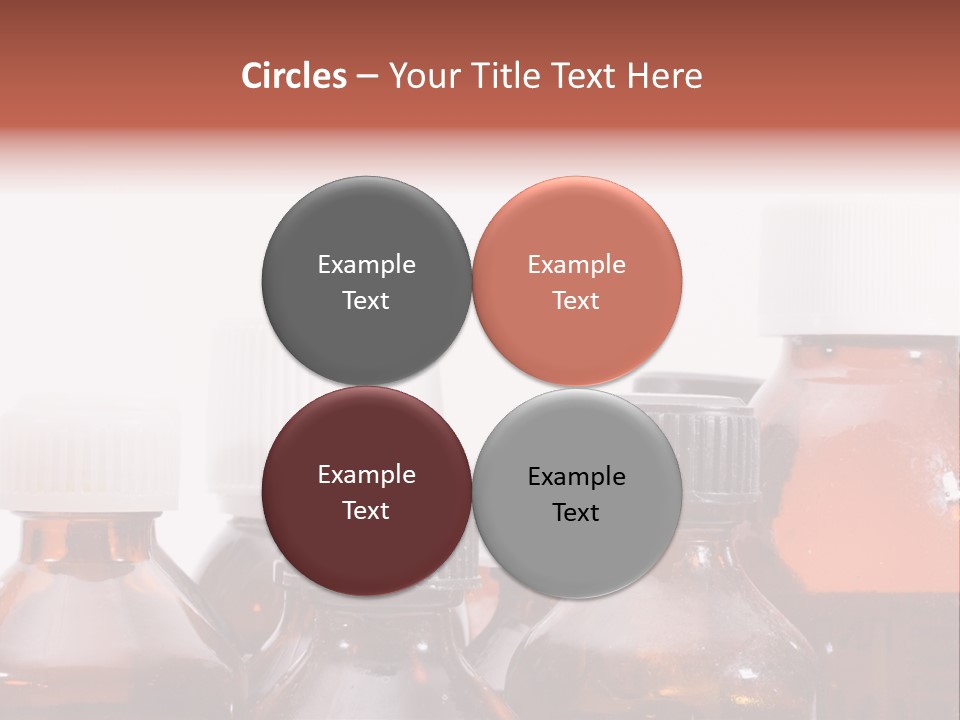 Salz Medicine Bottle Ler PowerPoint Template