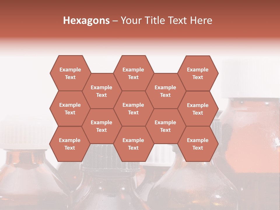 Salz Medicine Bottle Ler PowerPoint Template