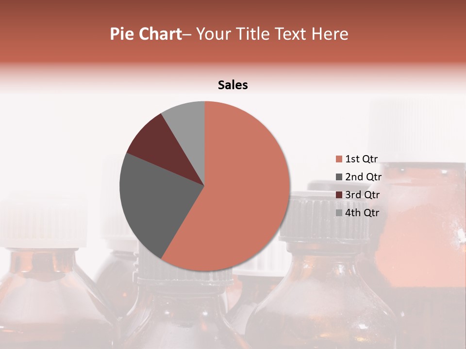 Salz Medicine Bottle Ler PowerPoint Template