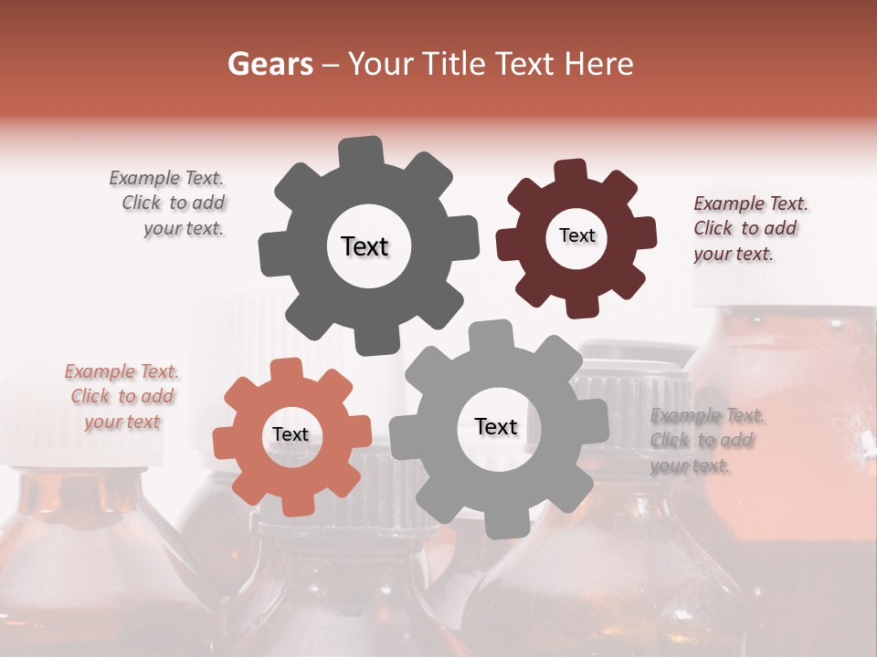 Salz Medicine Bottle Ler PowerPoint Template