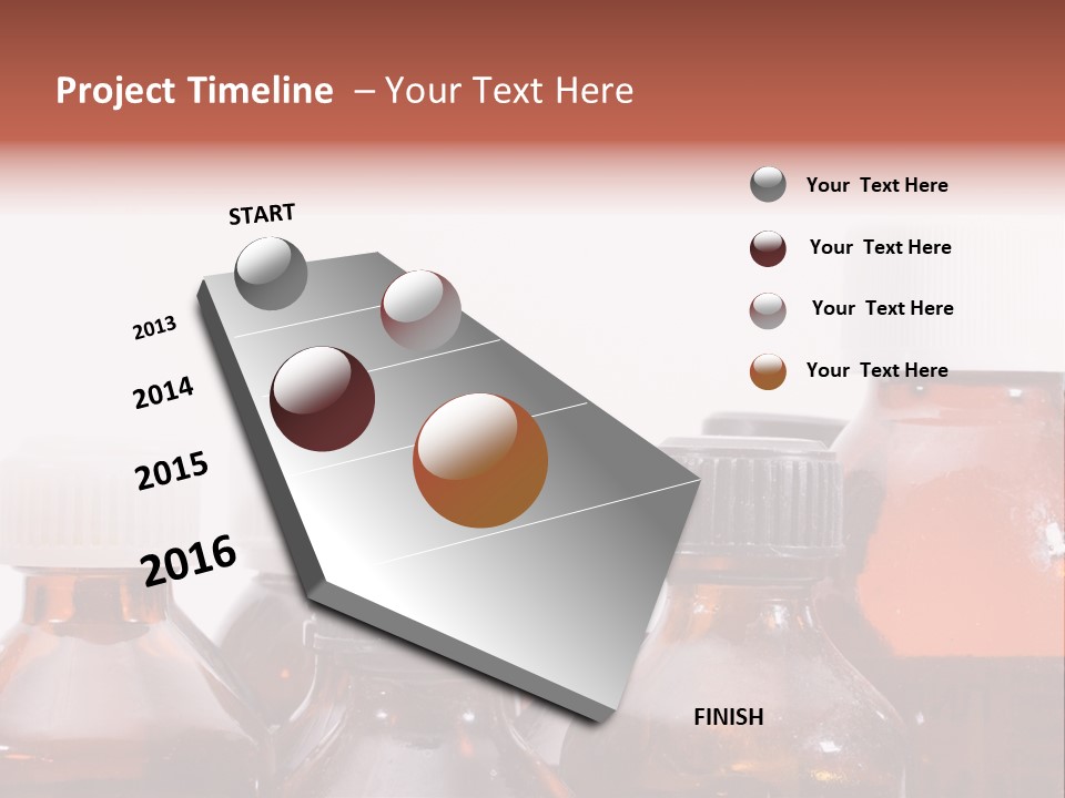 Salz Medicine Bottle Ler PowerPoint Template