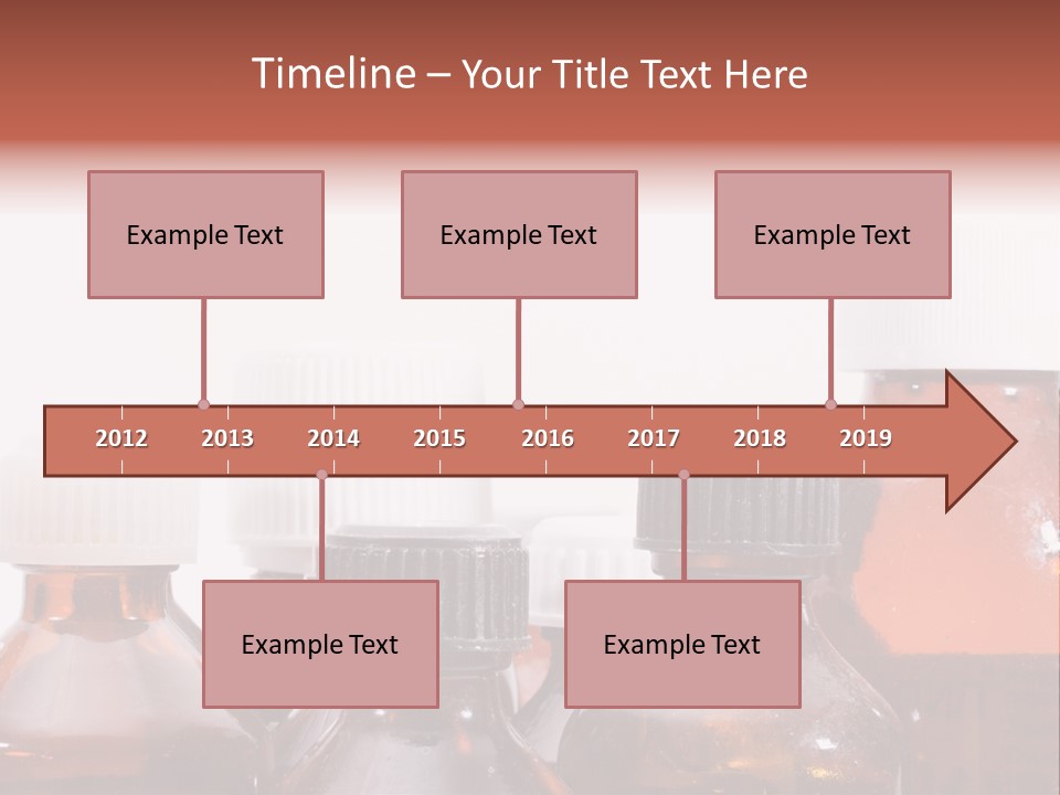 Salz Medicine Bottle Ler PowerPoint Template